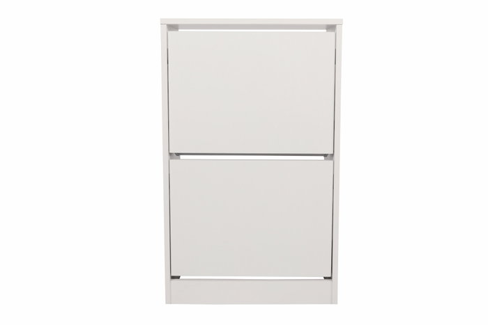 Hanah Home Zapatero Blanco con 2 Cajones Hanah Home Zapatero Blanco con 2 Cajones